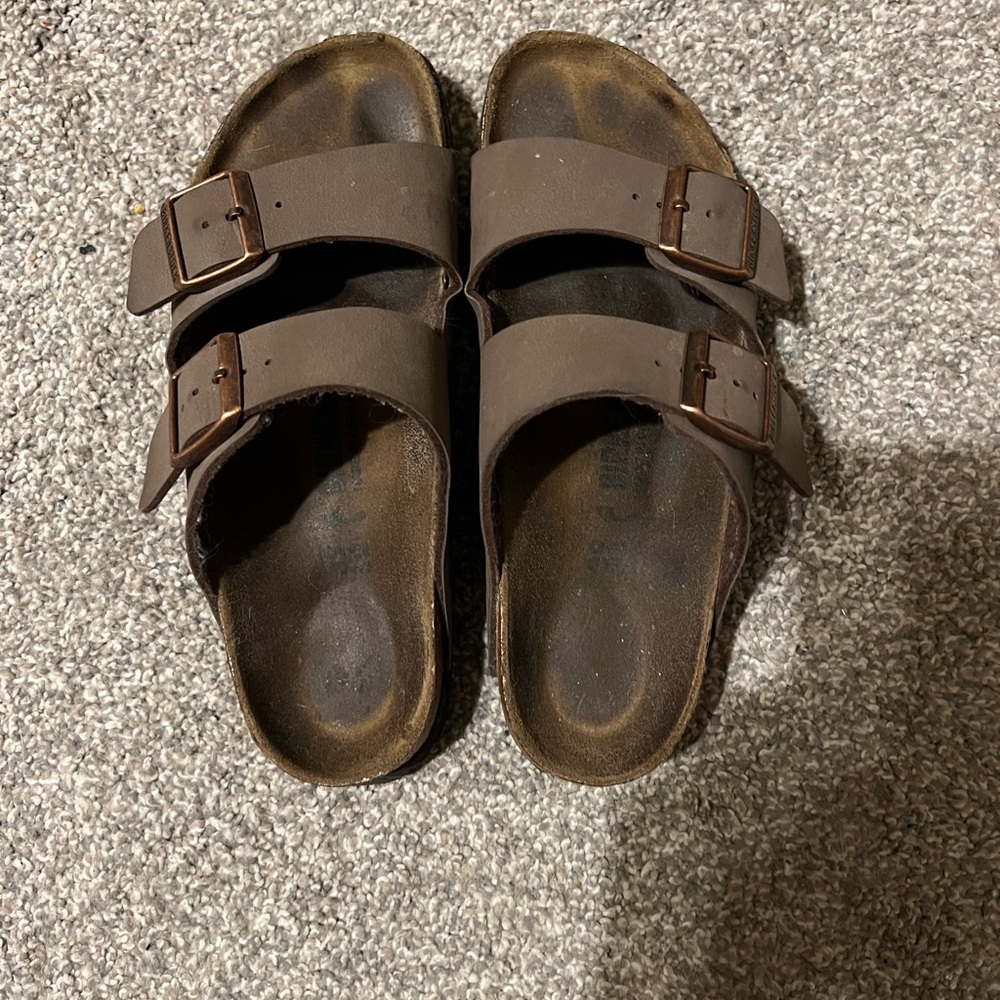 Brown Double Strap Birkenstock’s